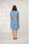 CAMILLA DRESS - blue paisl